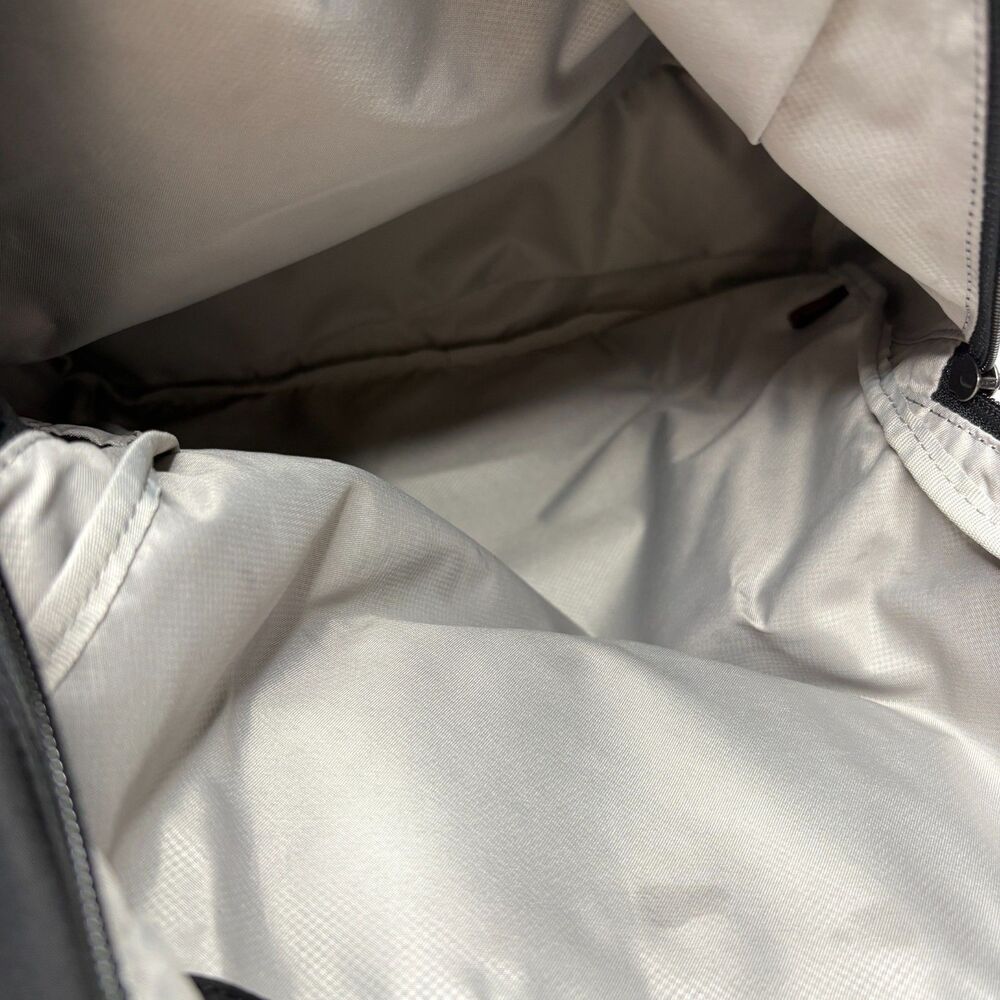 TUMI Voyageur Just in Case Black Nylon Backpack Monogrammed "SJN" - Picture 8 of 12
